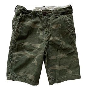 ABERCROMBIE KIDS camo shorts size 14